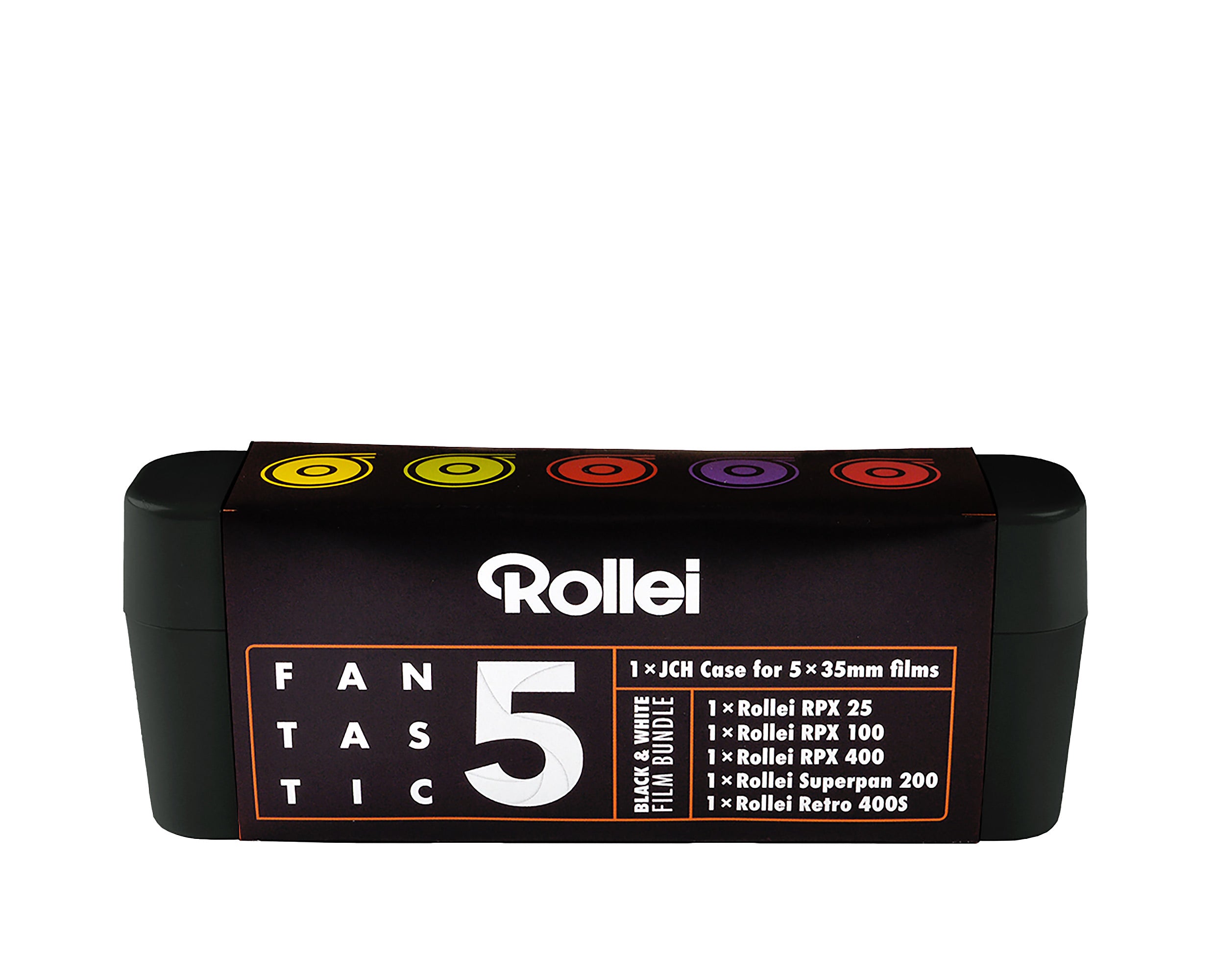 Rollei Fantastic 5 | Black & White 120 Roll Film Bundle