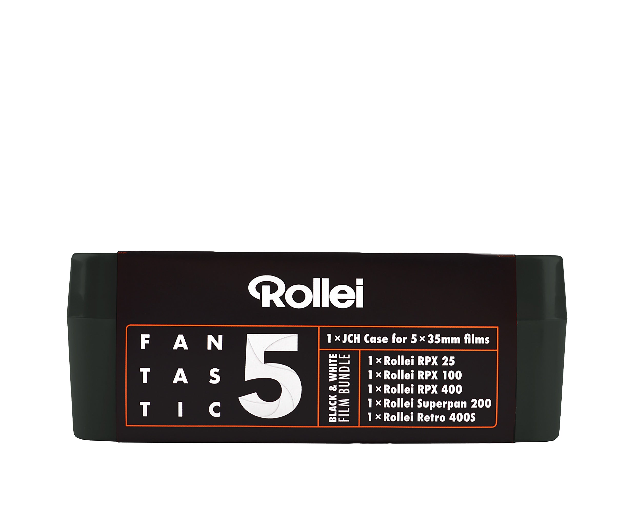 Rollei Fantastic 5 | Black & White 120 Roll Film Bundle