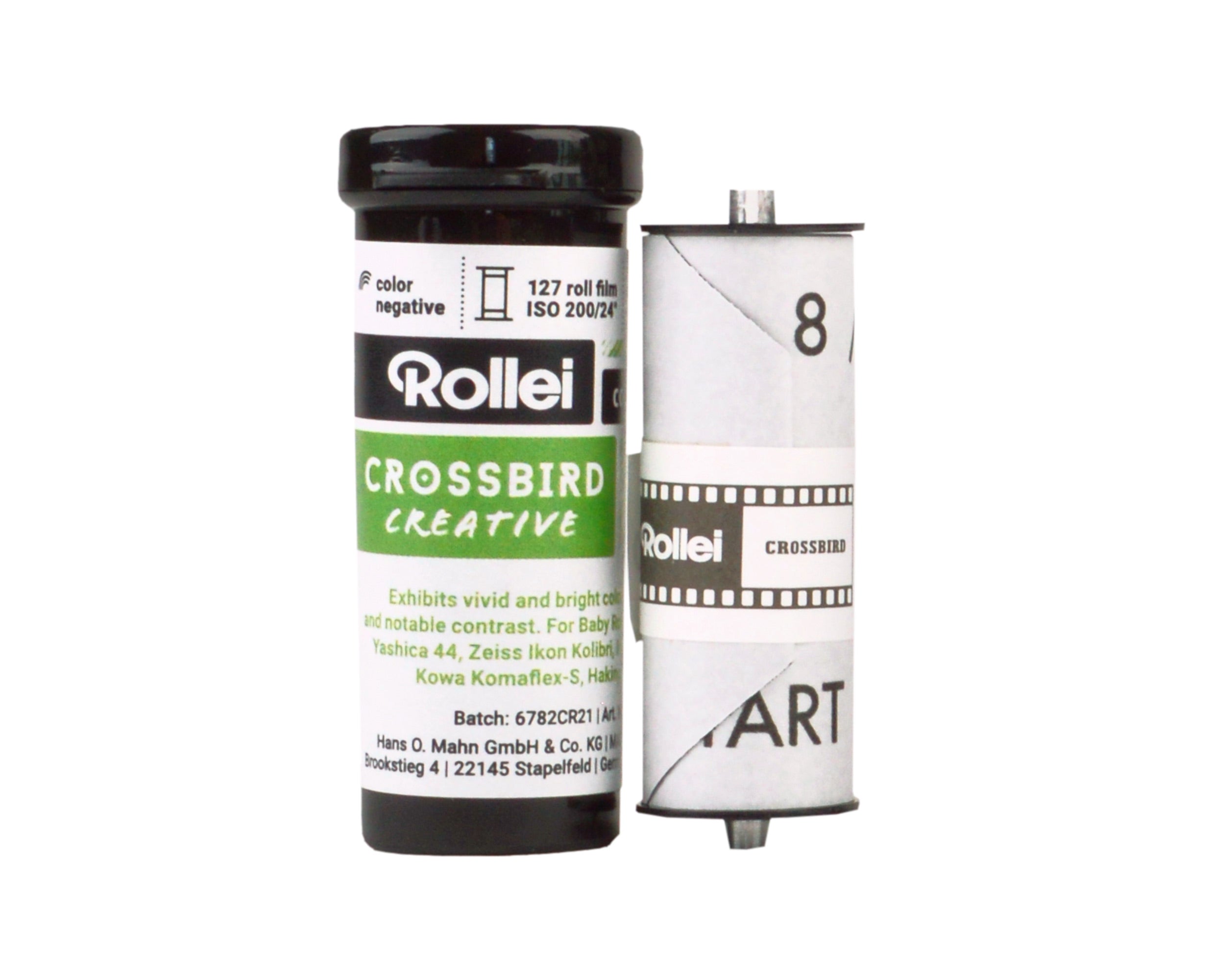 Rollei Crossbird roll film 127