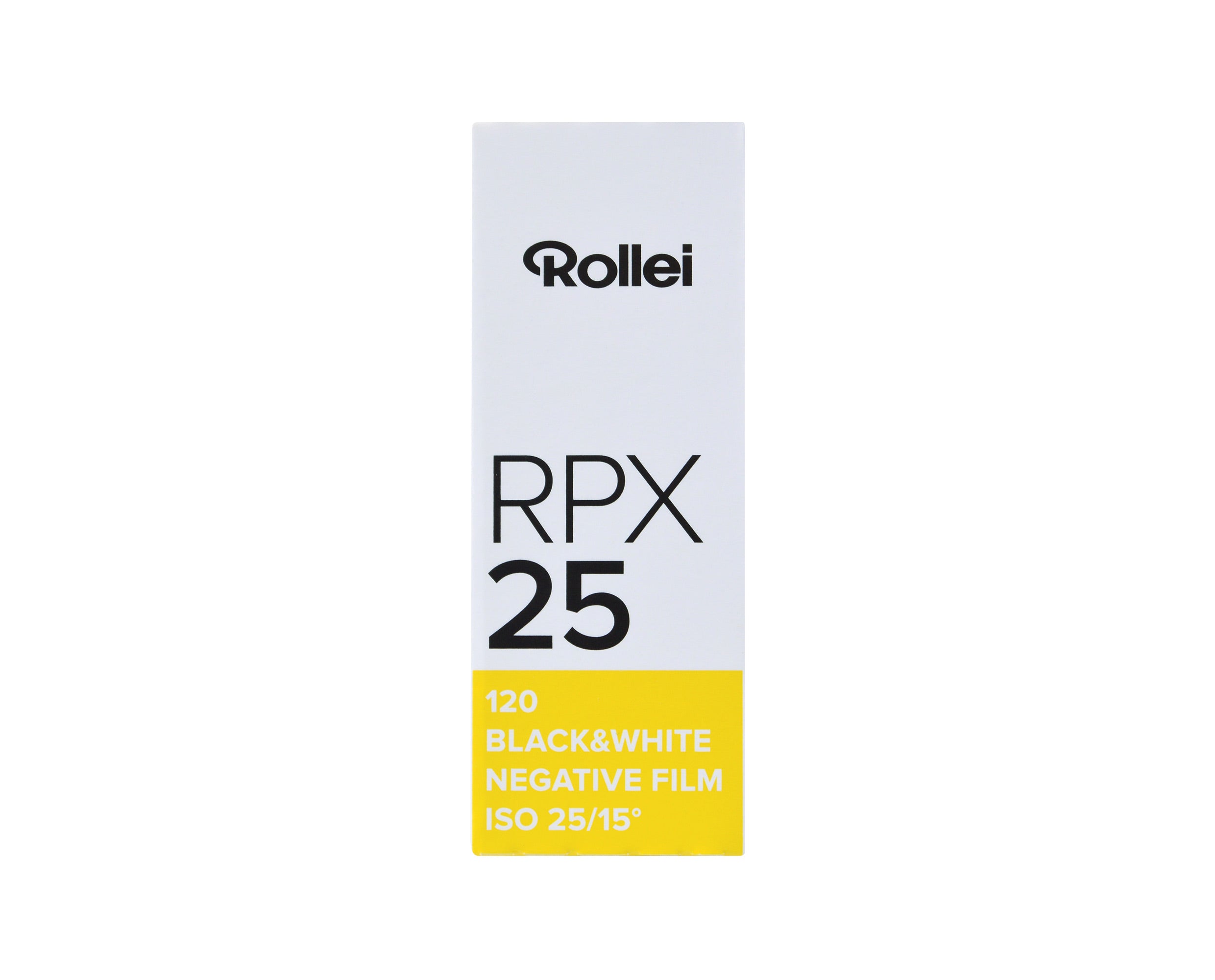 Rollei RPX 25 roll film 120