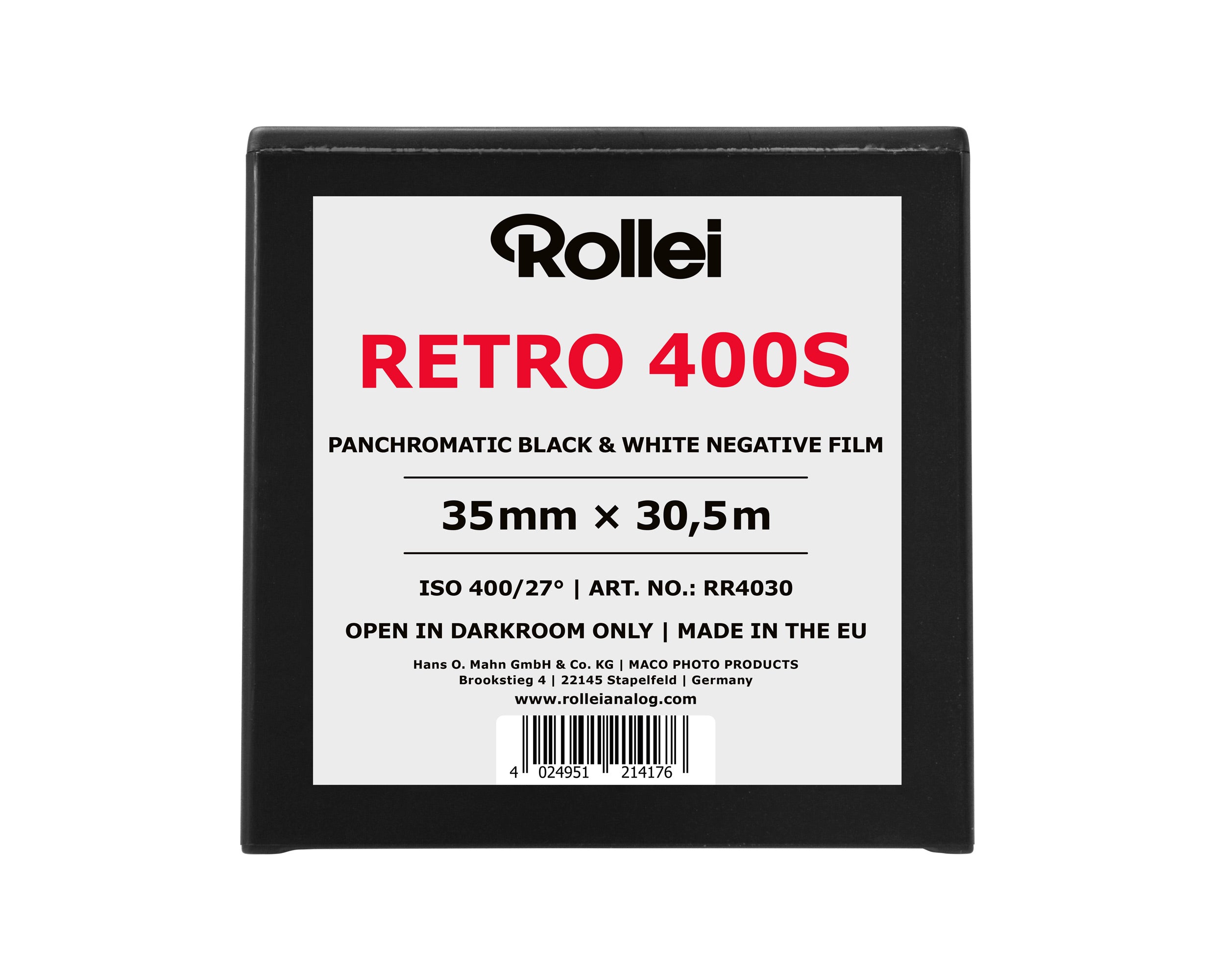 Rollei Retro 400S 35mm x 17m