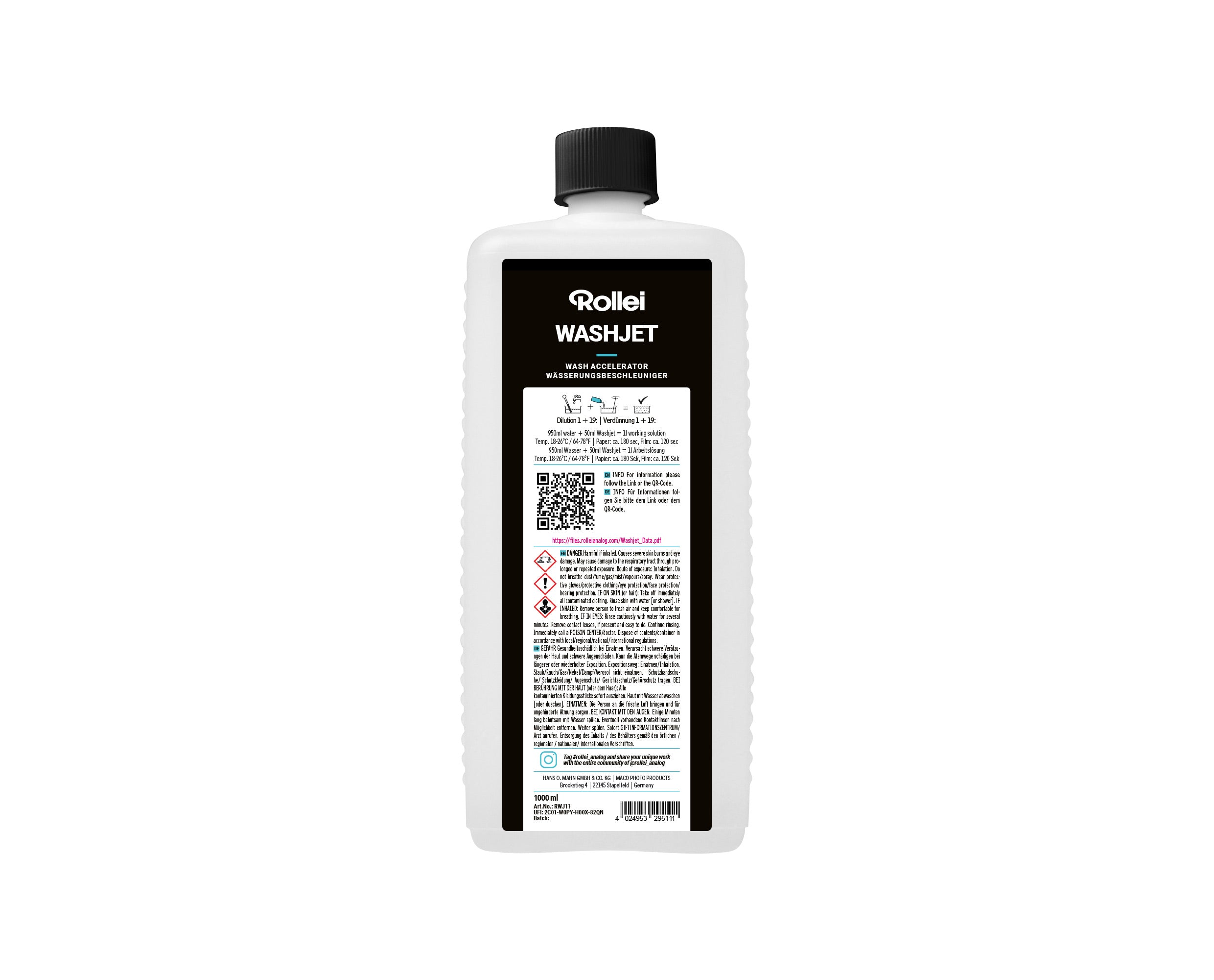 Rollei WASHJET wash accelerator 1l