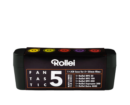 Rollei Fantastic 5 | Black & White 120 Roll Film Bundle