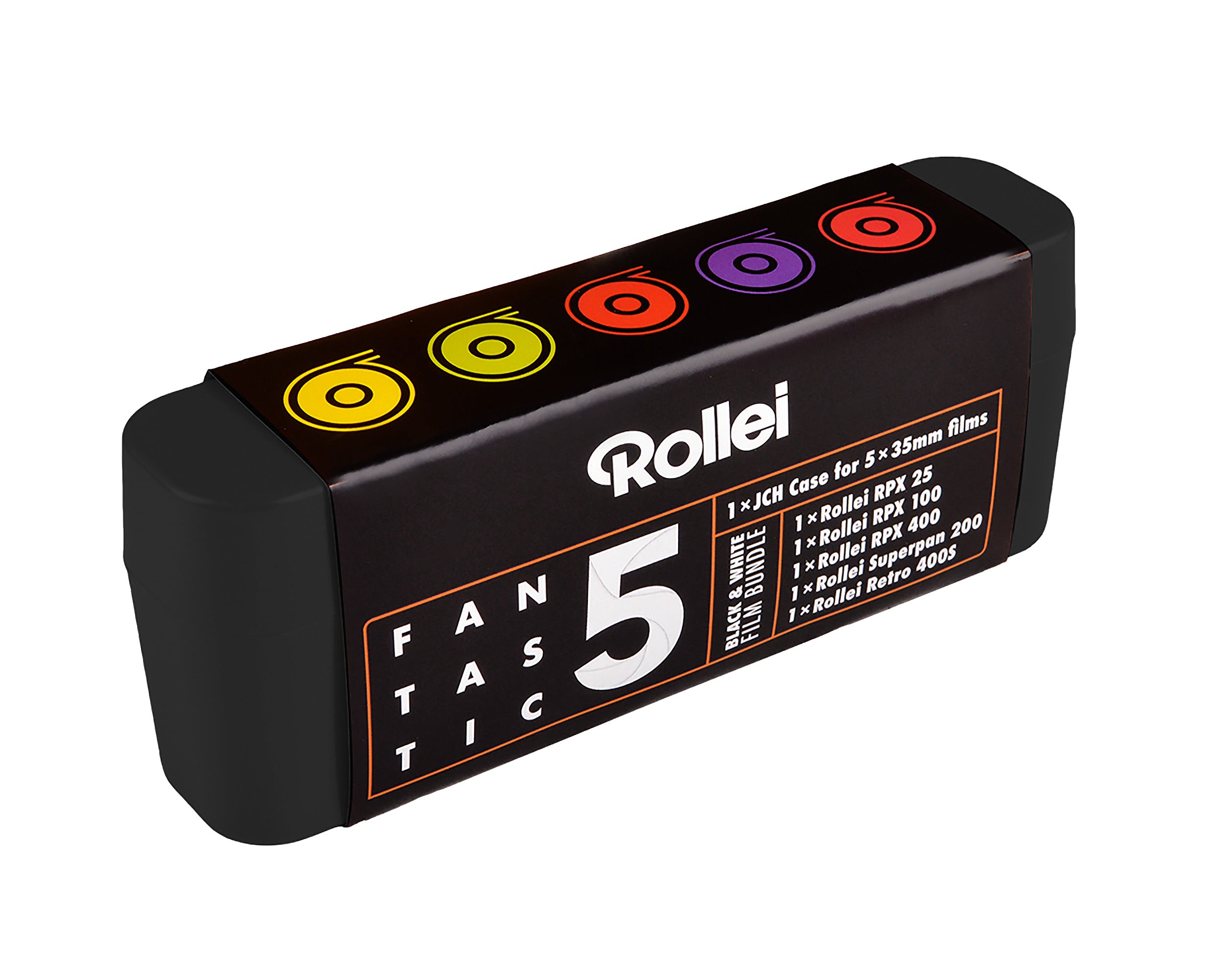 Rollei Fantastic 5 | Black & White 120 Roll Film Bundle