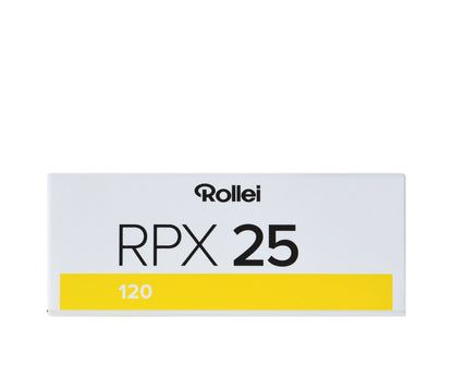 Rollei RPX 25 roll film 120