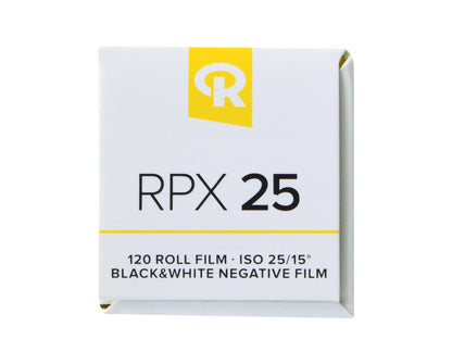 Rollei RPX 25 roll film 120