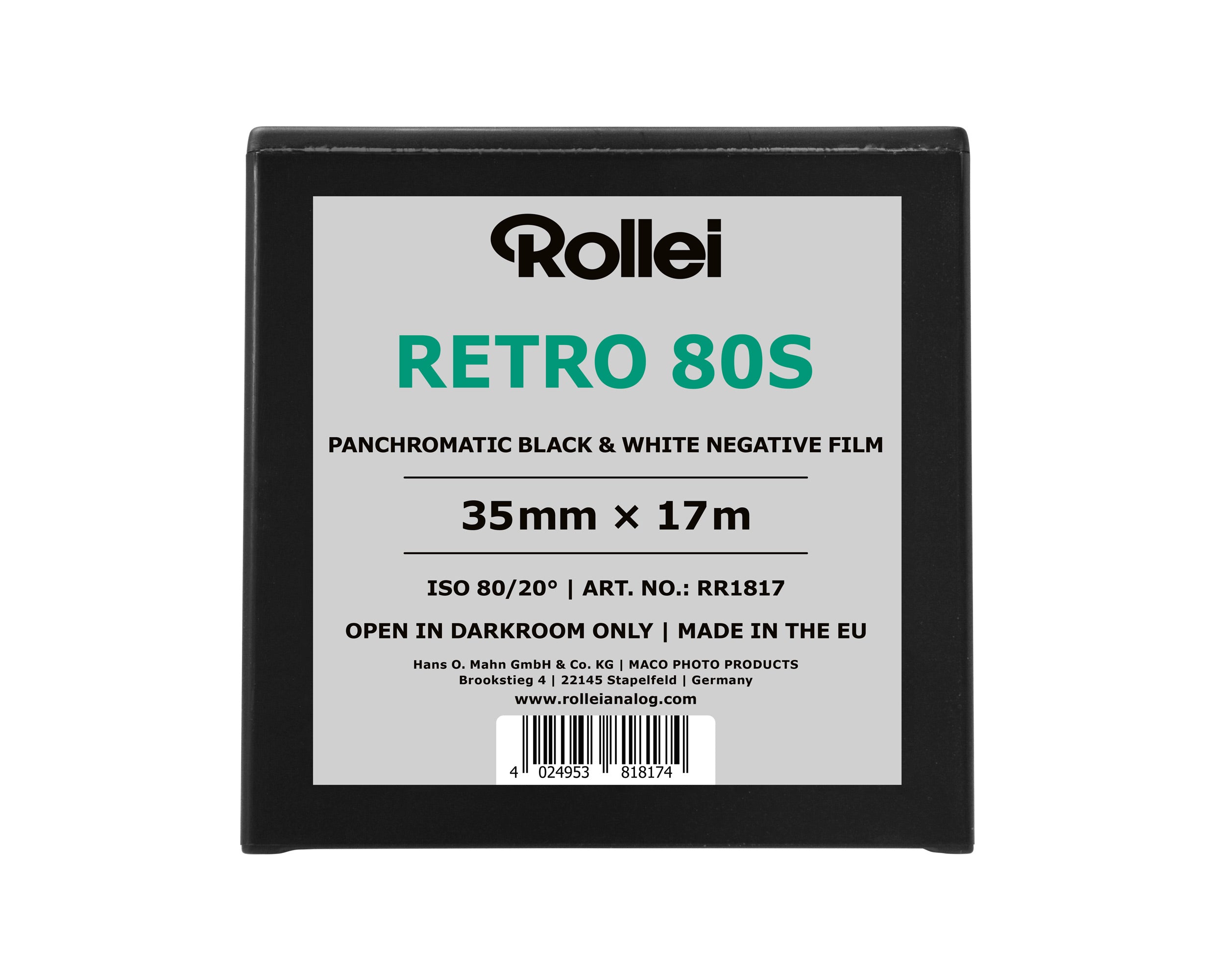 Rollei Retro 80S 35mm x 17m
