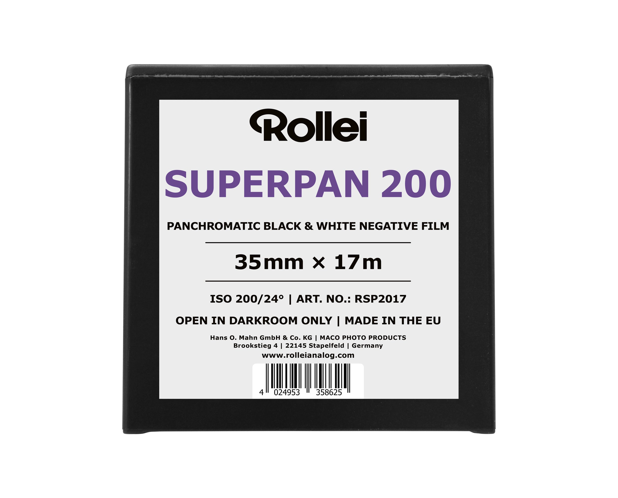 Rollei Superpan 200 35mm x 17m