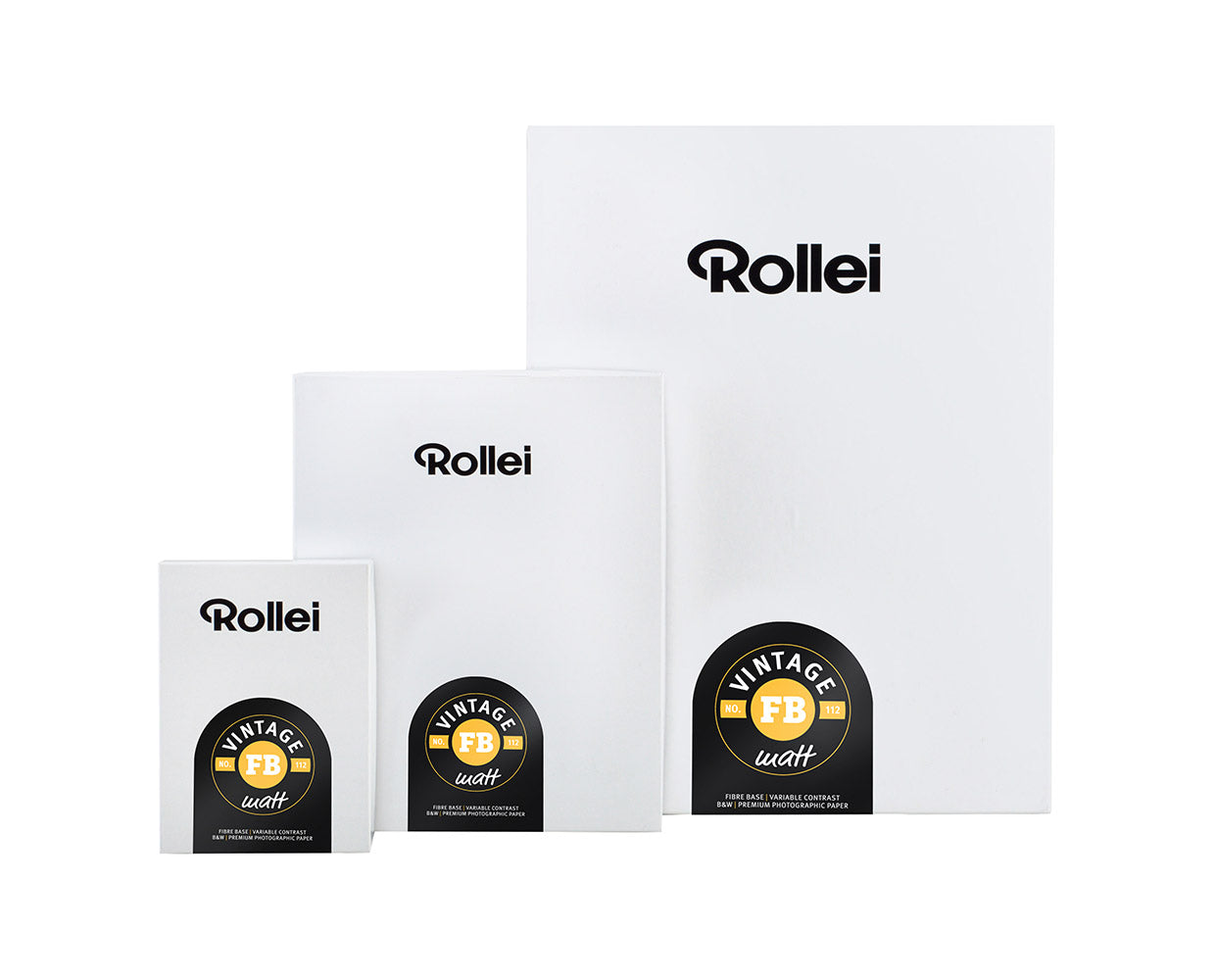 Rollei Vintage 112 FB matt 7x9.5" (17.8x24cm) 50 sheets